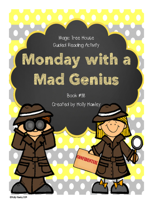 Title details for Magic Tree House- Monday with a Mad Genius by Holly Hawley - Available